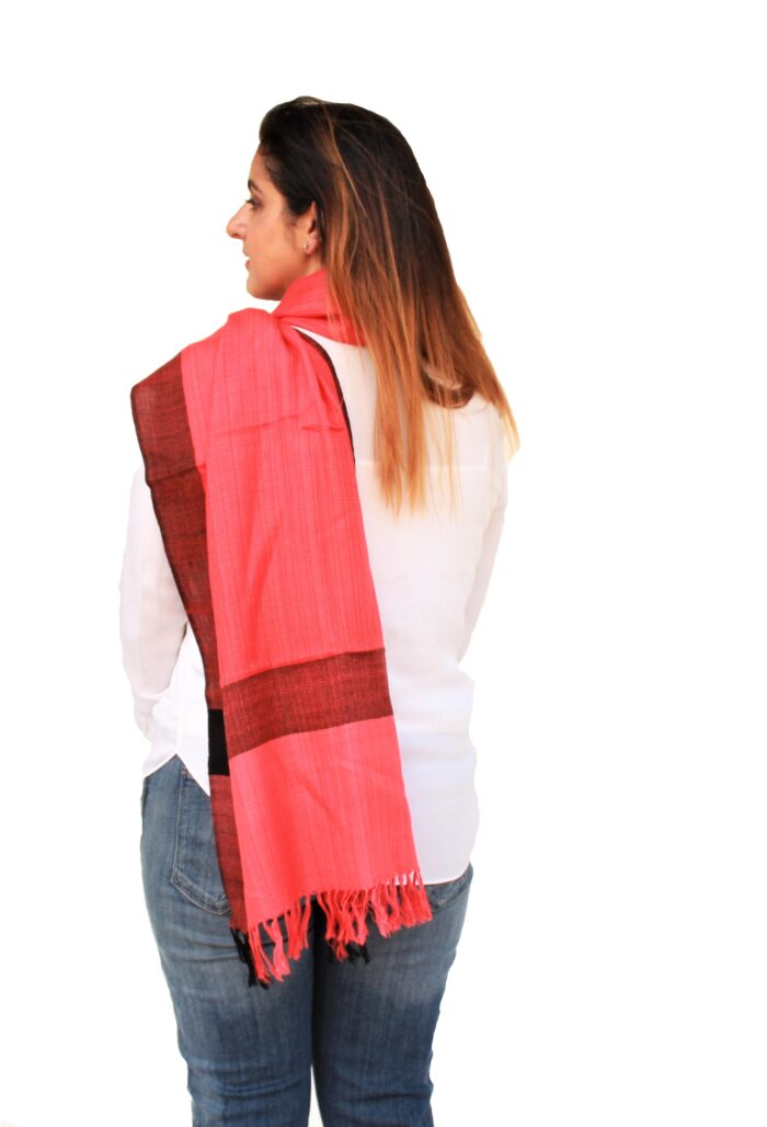 Hand Woven Pure Merino Stole - Image 3