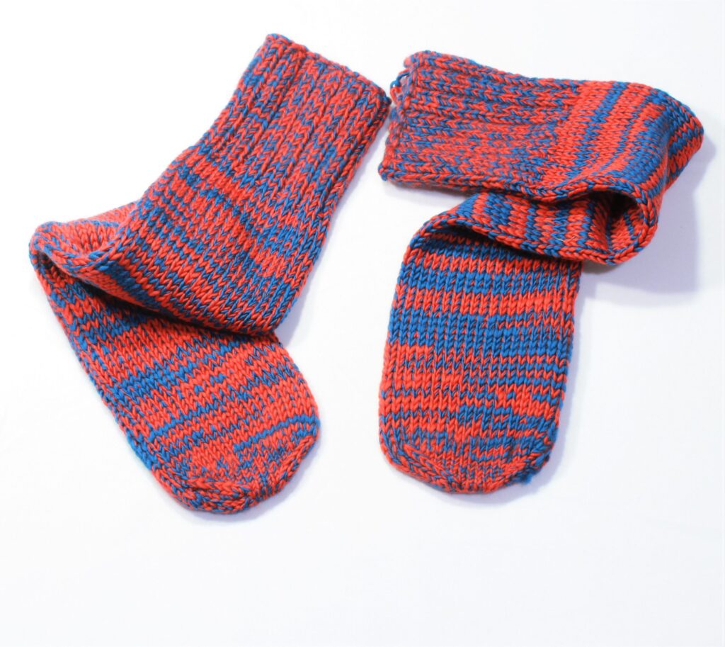 hand made wool socks