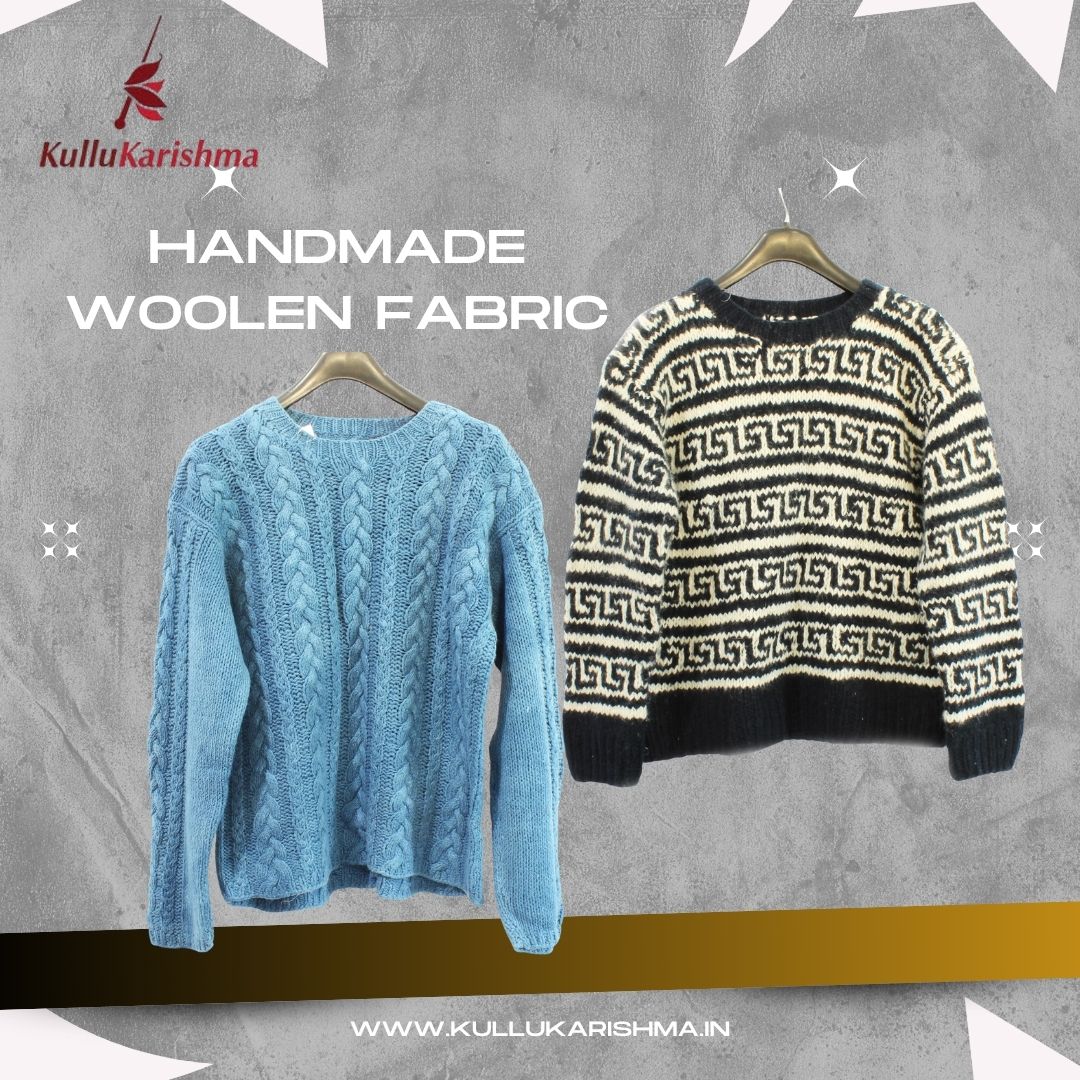 Handmade woolen fabric