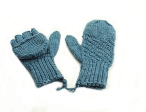 Merino Wool Fingerless Gloves for Warmth & Freedom