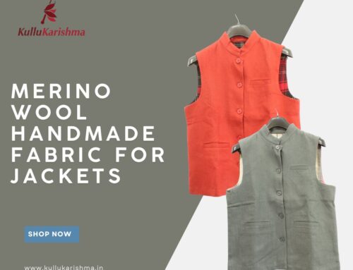 Merino Wool Handmade Fabric for Jackets – Timeless Craft