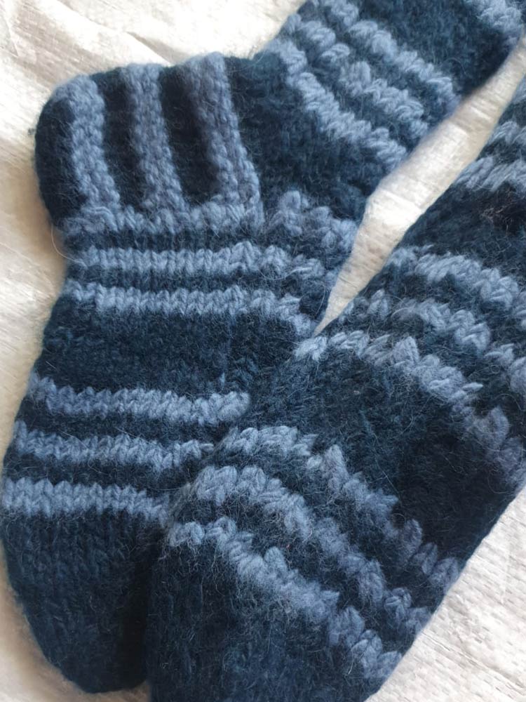 Angora & Merino Socks1