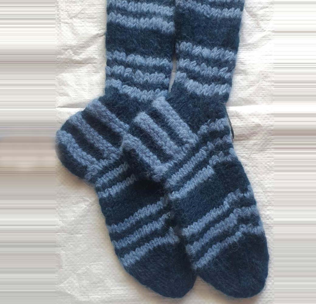 Angora & Merino Socks