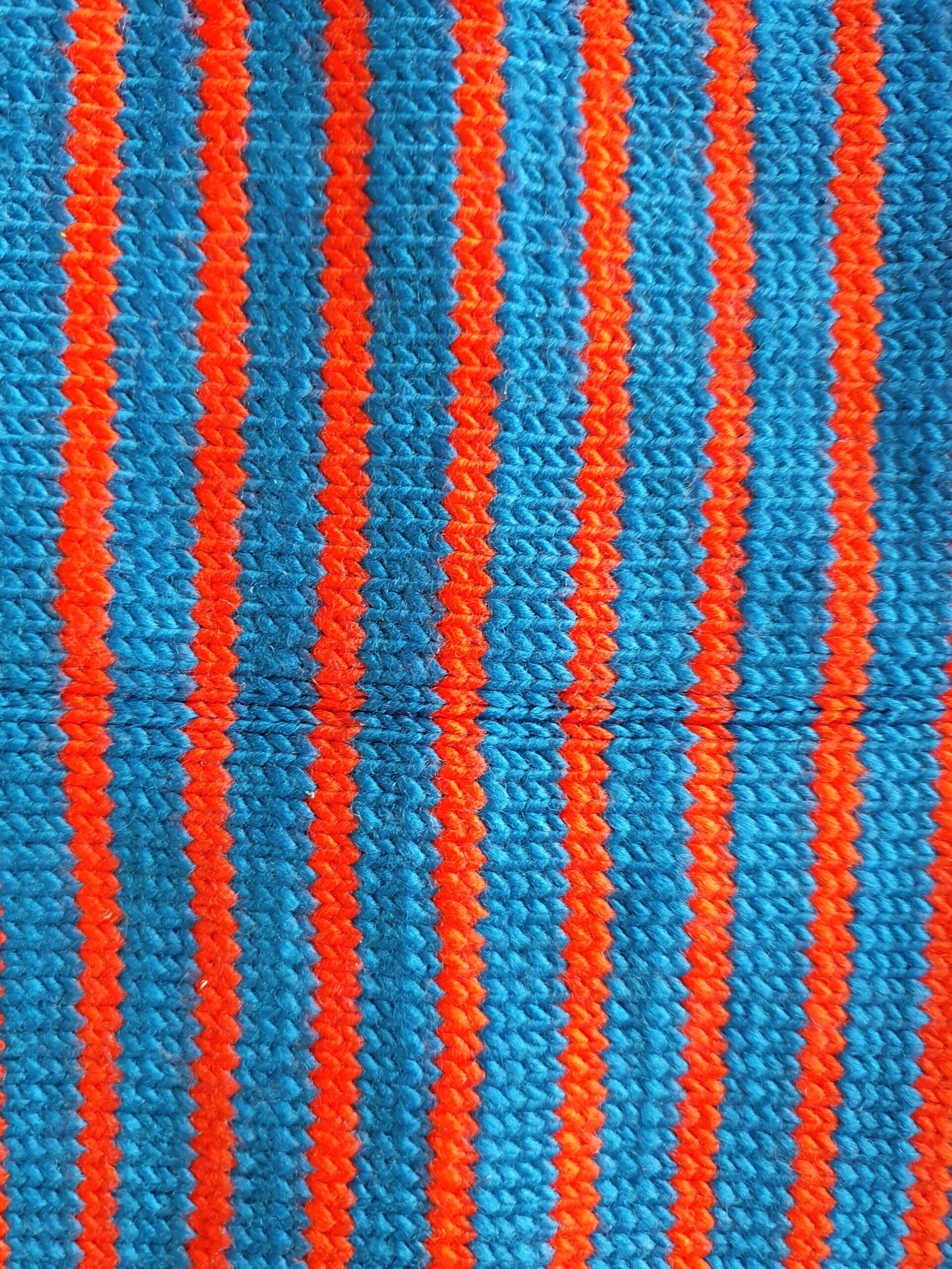 Blue-Orange Merino Neck Warmers - Image 2