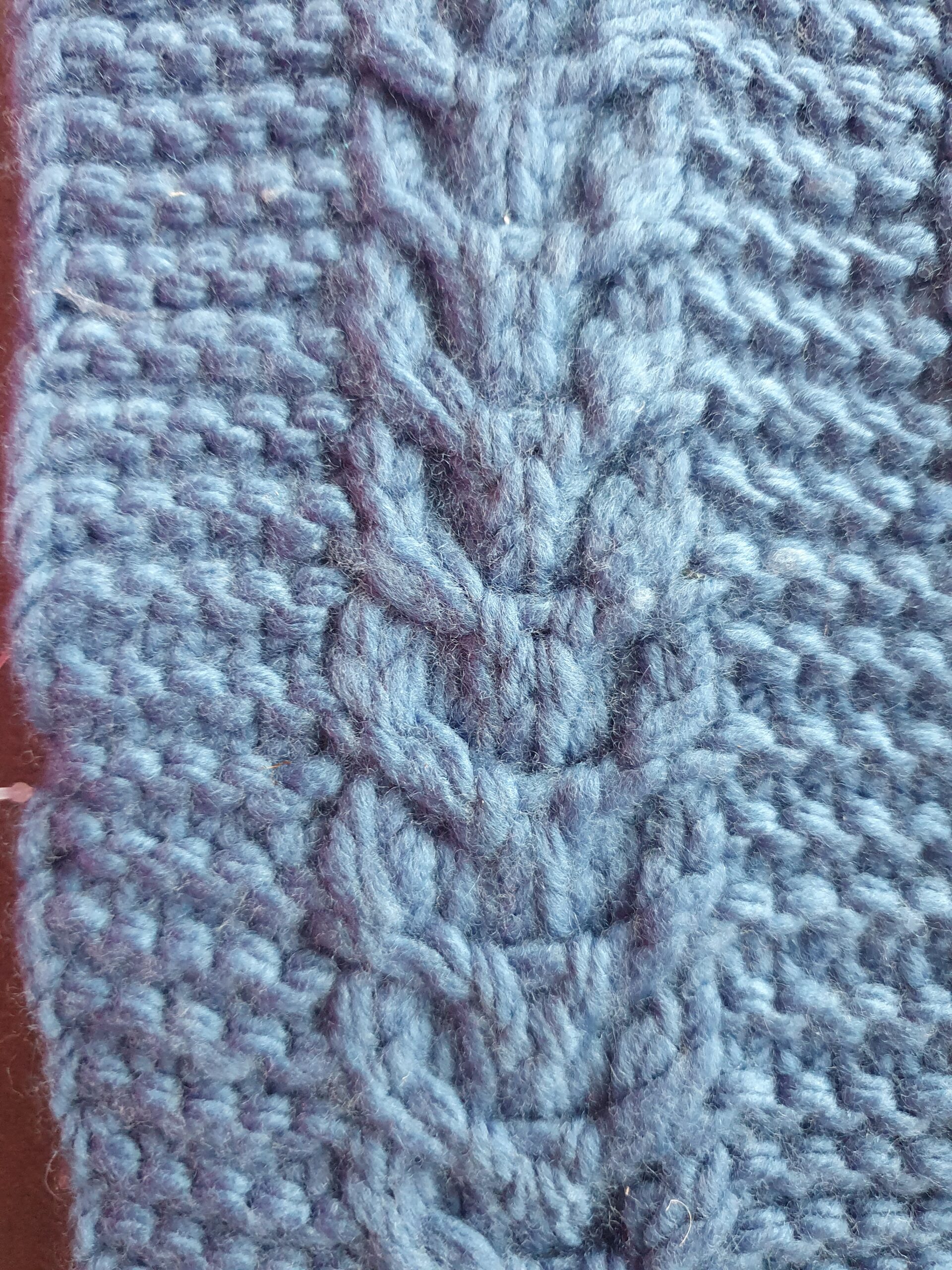 Blue Merino Headband - Image 2