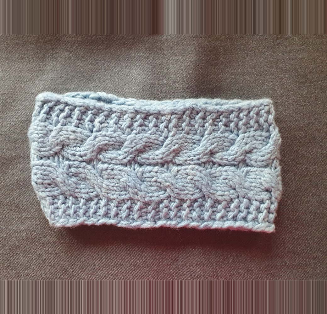 White Merino Headband