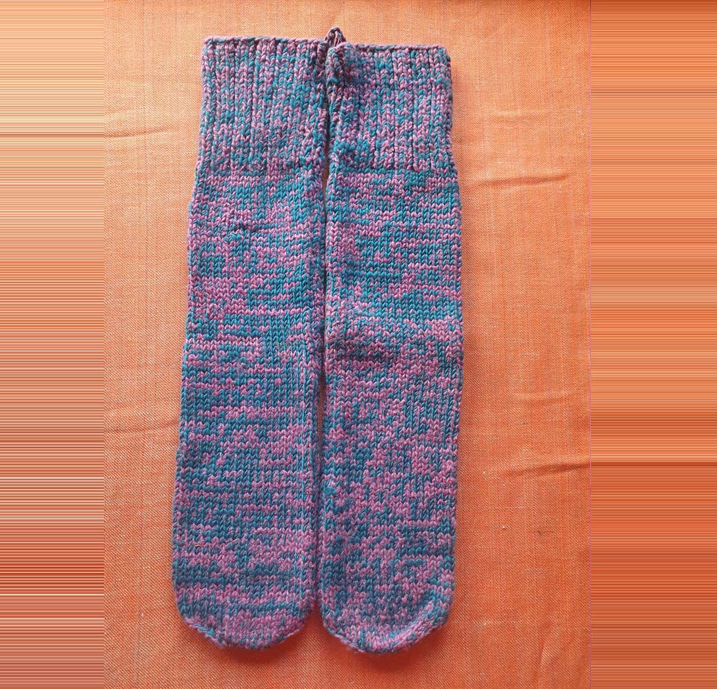 Merino Heel Less socks