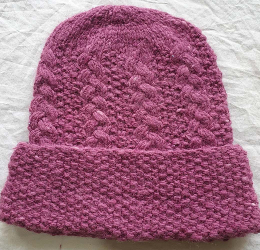Angora fold cap