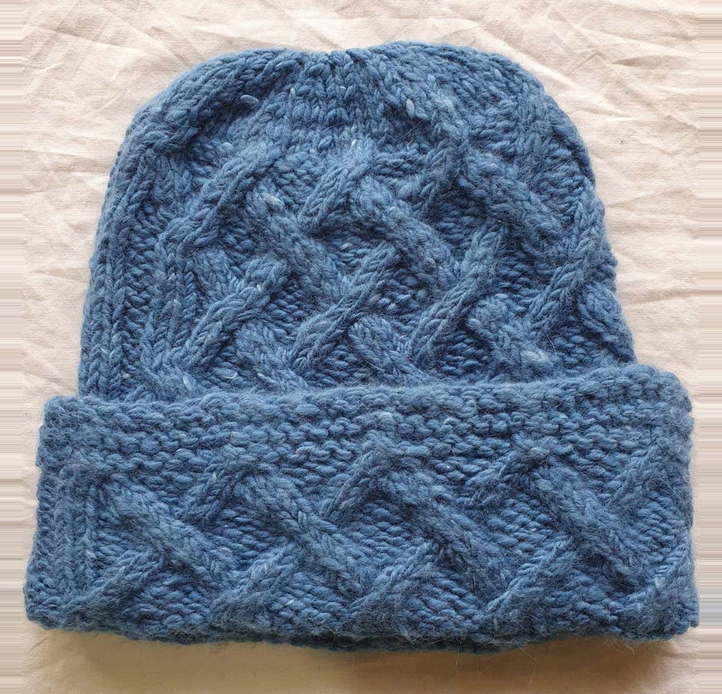 Angora fold cap
