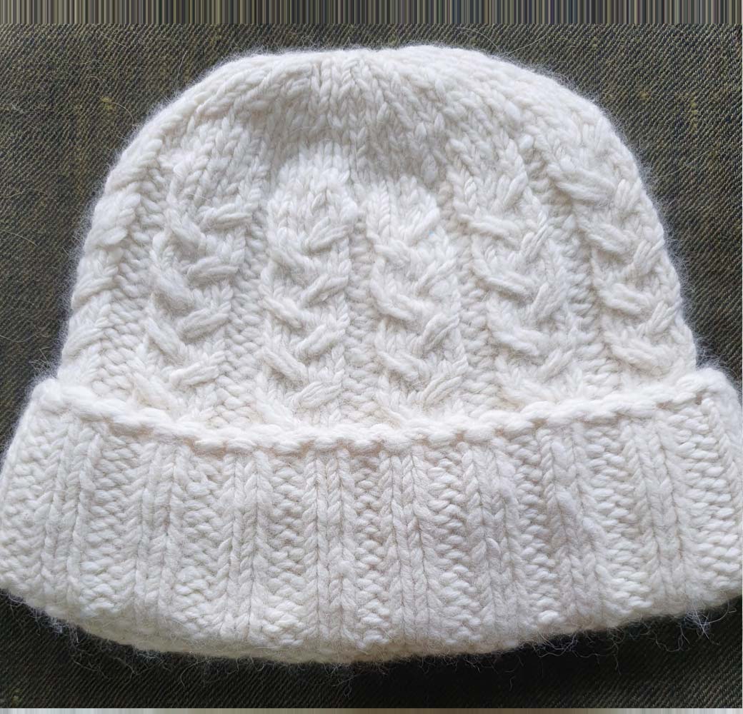 Angora fold cap