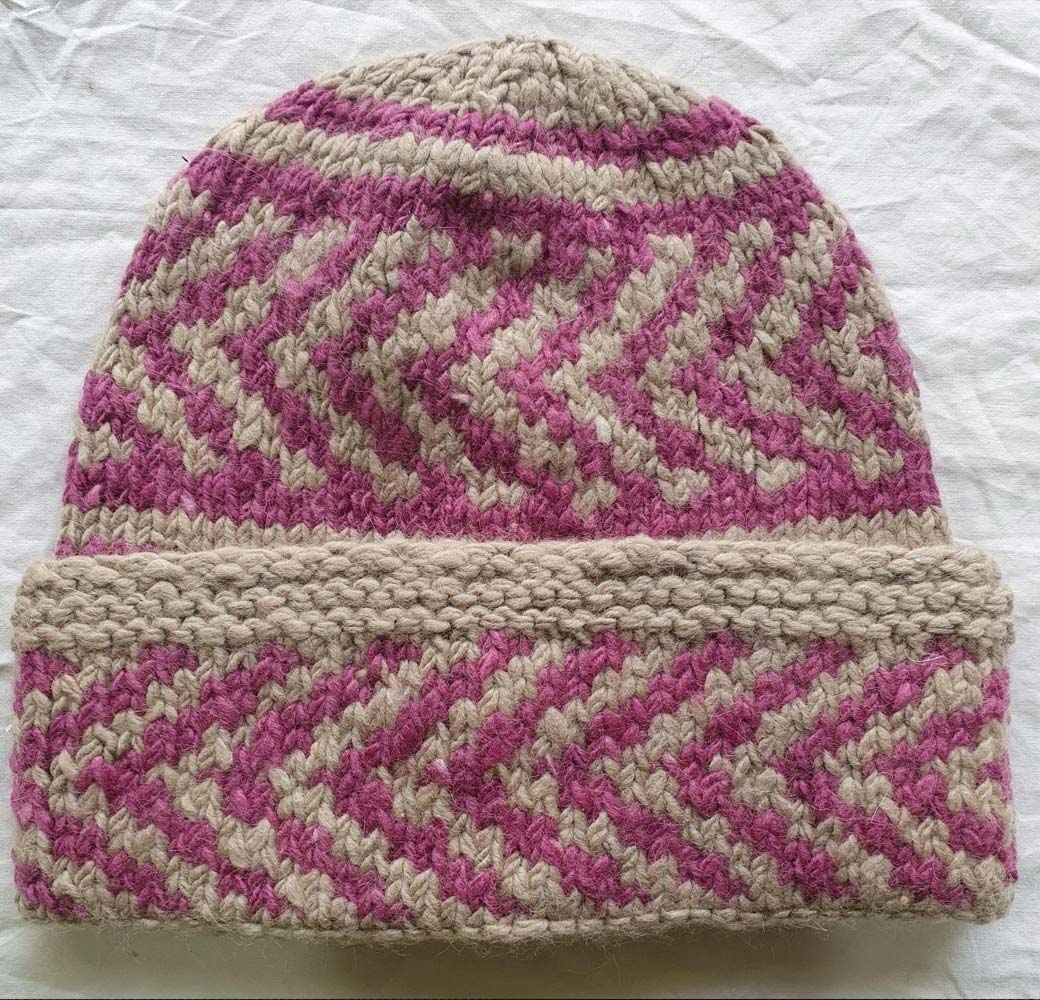 Angora fold cap