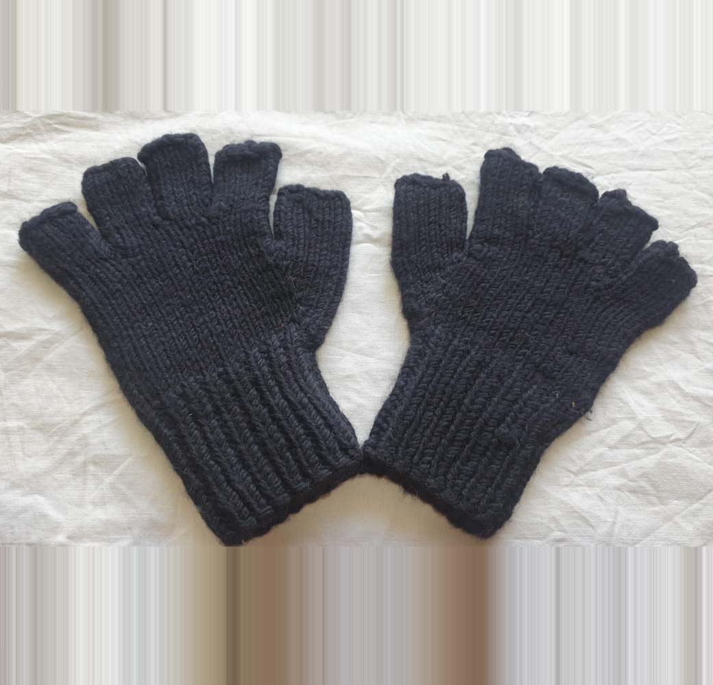 Merino Half Gloves