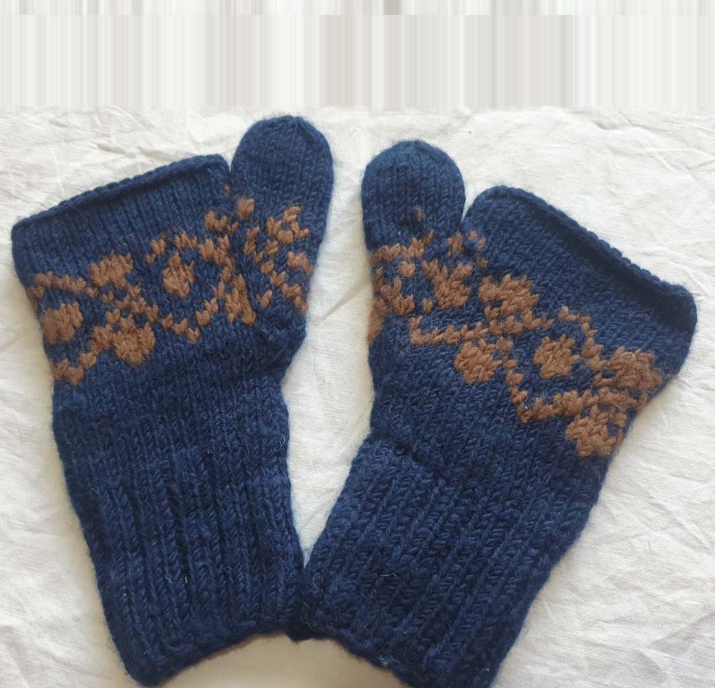 Merino Half Gloves