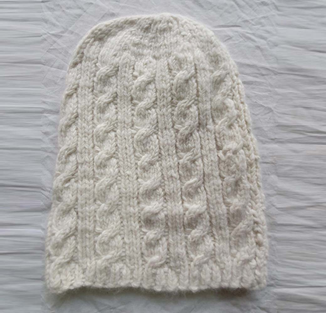 Angora long cap