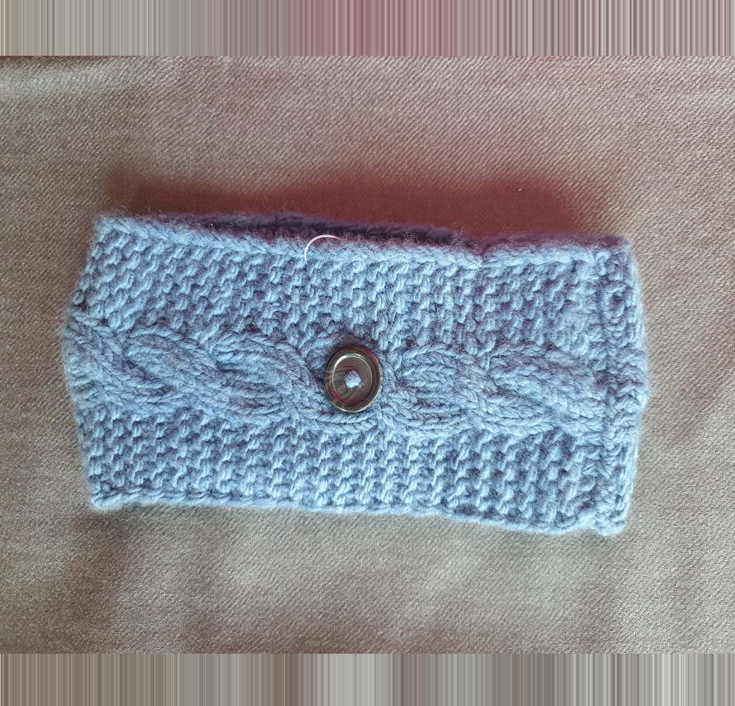 Merino Headband with Button