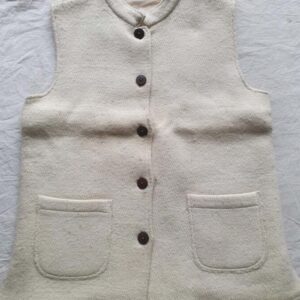 merino sleeve less jacket
