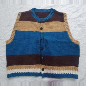 Angora & Merino Half Sleeveless sweater