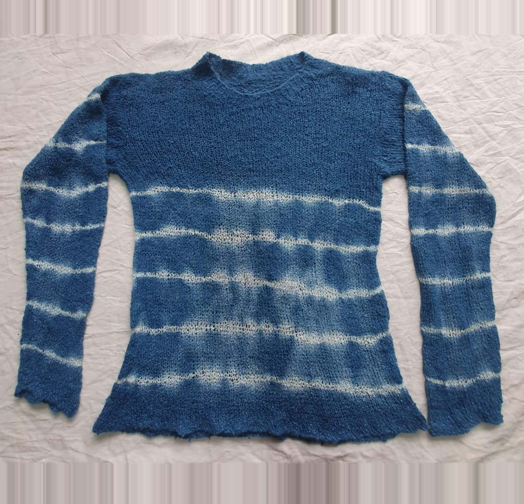 Designer Tye-Dye Sweater