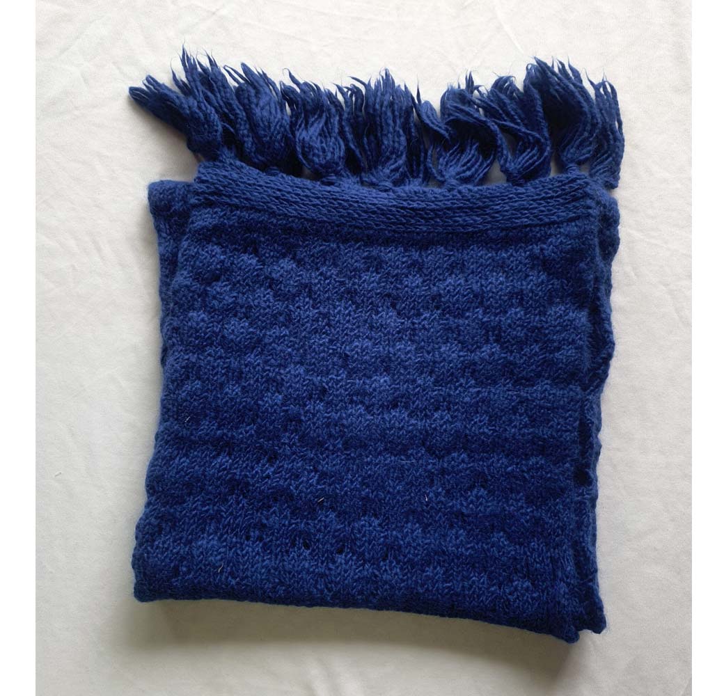 Angora Merino Muffler Himalayan Handmade in India(H.P Kullu)
