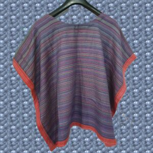 Merino poncho (multi Colour)
