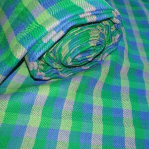 Multi color Checked Fabric