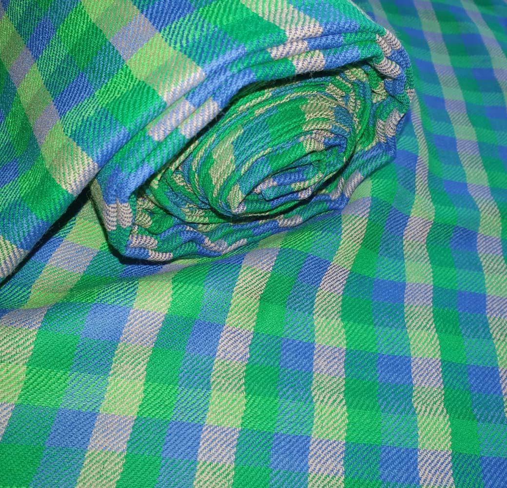 Multi color Checked Fabric