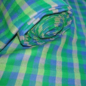 Multi color Checked Fabric