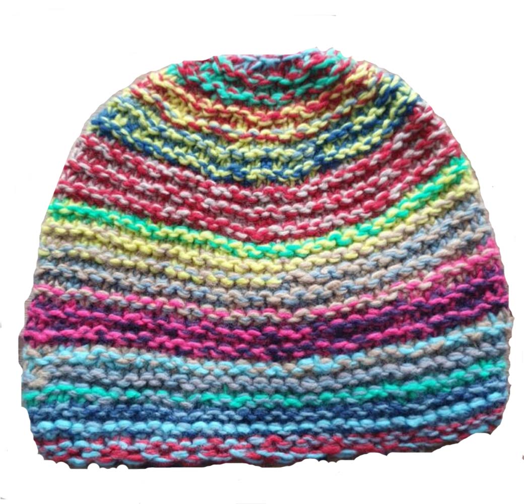 Multi Color Merino Cap