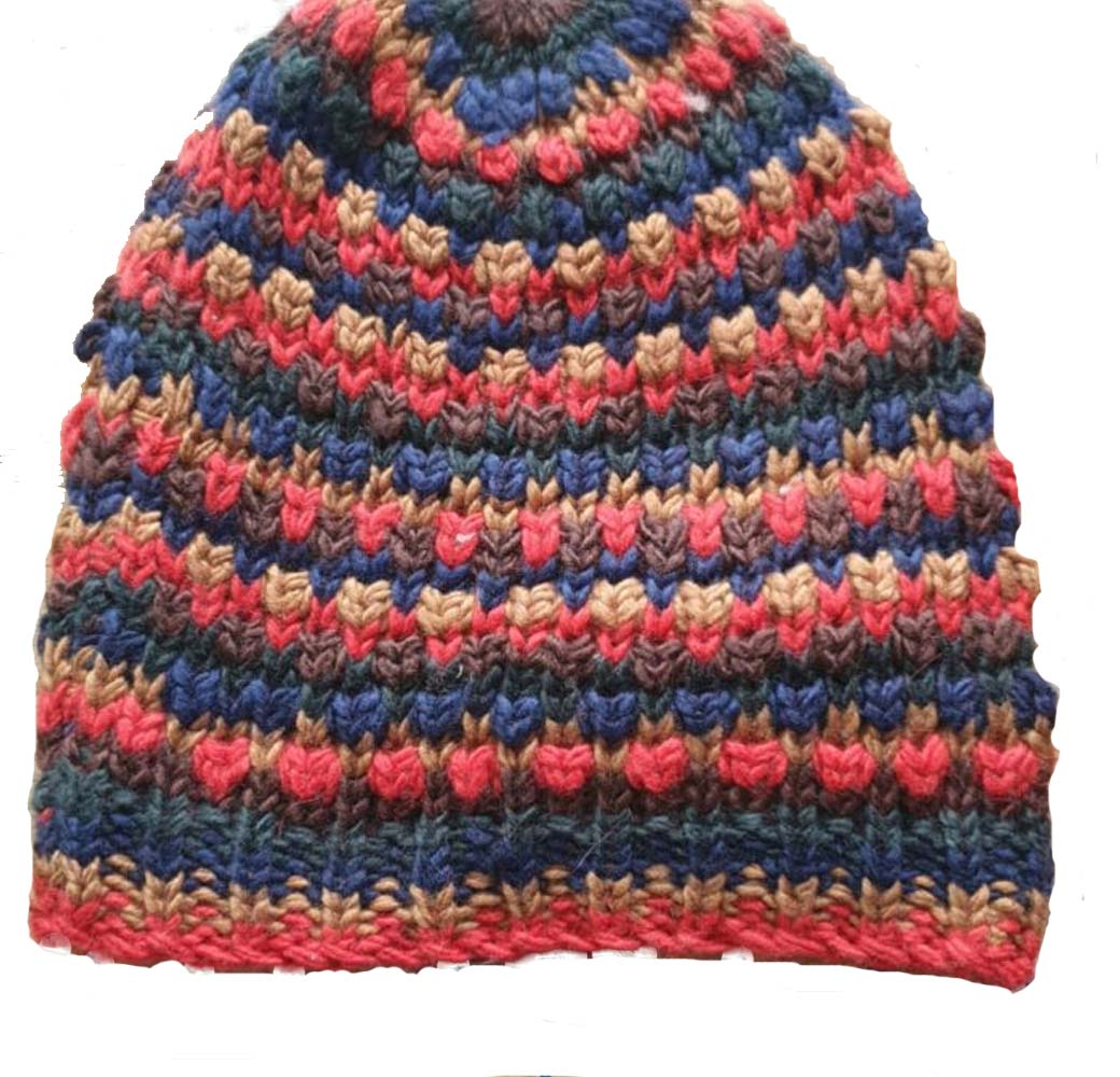Multi Color Merino Cap